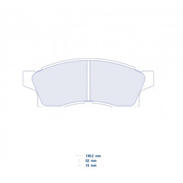 Pastiglie freno CL BRAKES -...