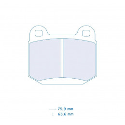 Pastiglie freno CL BRAKES -...