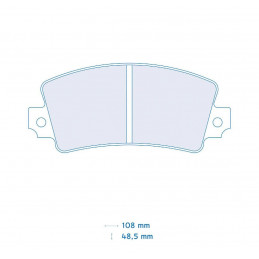Pastiglie freno CL BRAKES -...