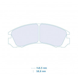 Pastiglie freno CL BRAKES -...