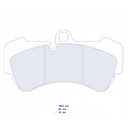 Pastiglie freno CL BRAKES -...