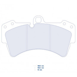 Pastiglie freno CL BRAKES -...