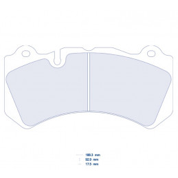 Pastiglie freno CL BRAKES -...