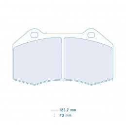 Pastiglie freno CL BRAKES -...