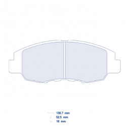 Pastiglie freno CL BRAKES -...