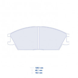 Pastiglie freno CL BRAKES -...