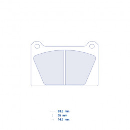 Pastiglie freno CL BRAKES -...