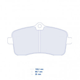 Pastiglie freno CL BRAKES -...