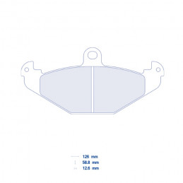 Pastiglie freno CL BRAKES -...