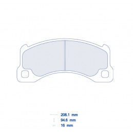 Pastiglie freno CL BRAKES -...