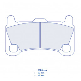 Pastiglie freno CL BRAKES -...