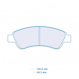 Pastiglie freno CL BRAKES -...