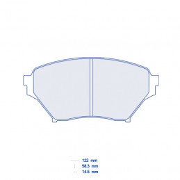 Pastiglie freno CL BRAKES -...