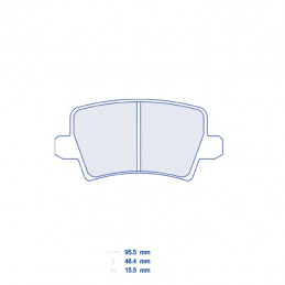 Pastiglie freno CL BRAKES -...