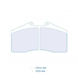Pastiglie freno CL BRAKES -...