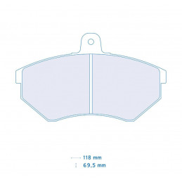 Pastiglie freno CL BRAKES -...