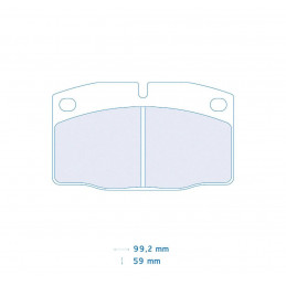 Pastiglie freno CL BRAKES -...