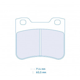 Pastiglie freno CL BRAKES -...
