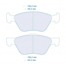 Pastiglie freno CL BRAKES -...