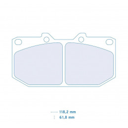 Pastiglie freno CL BRAKES -...