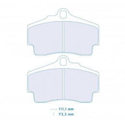 Pastiglie freno CL BRAKES -...