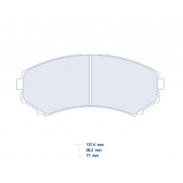 Pastiglie freno CL BRAKES -...